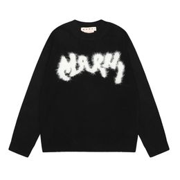 Pulls à hommes pull d'unité Hip Hop Streetwear Hommes tricotés Gothic Lettre imprimé Plover Harajuku Cotton pour femmes 8468 Drop Livrot Dhc5s