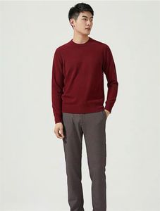 Pulls homme hiver cachemire col rond pull 5 couleurs