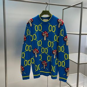 Pulls pour hommes Laine avec motif de lettres Coloré Col rond Sweatshirts Tricot Long Sleeev Pull Unisexe Outwears Warm Tops Men Sweater S-3XL