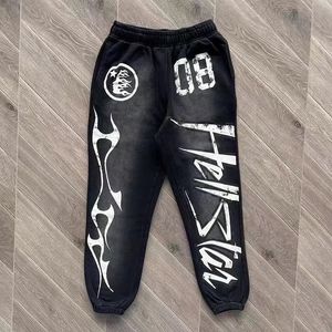 heren joggingbroek Designer broek Hellstar joggers Rappe Heren Dames 2024 grafische hellstars broek hellstar trainingspak Hoge kwaliteit mode hell star heren joggers shorts