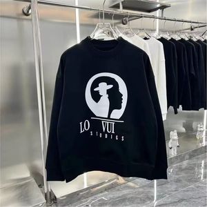 Heren sweatshirts Designer Sweatshirts Mens Sweatshirts Ronde nek losse casual slijtage paar trui met dezelfde paragraaf Pure katoen S-5XL