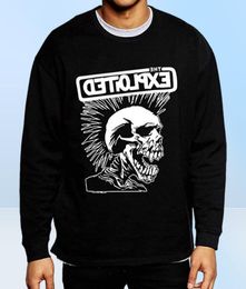 Heren sweatshirts Punk Rock The Exploited New Autumn Winter Fashion Hoodies Hip Hop Tracksuit Funny Clothing4721472