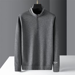 Heren Sweatshirts Winter Trui Mannen O-hals Casual pullover Gebreide Jumpers zip Lange Truien Jeugd herfst Dikker