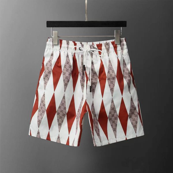 Short de bain pour hommes Designers d'été Short de bain décontracté Séchage rapide Pantalon de plage pour hommes Noir Blanc Lettre imprimée Court