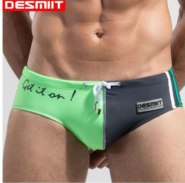 Bañadores para hombre, traje de baño para hombre, calzoncillos para nadar, traje de baño para hombre, pantalones cortos 2017 DESMIIT Zwembroek Sunga