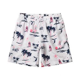 Trunks de natation pour hommes courts shorts de baignade drôles avec doublure en maille 240403