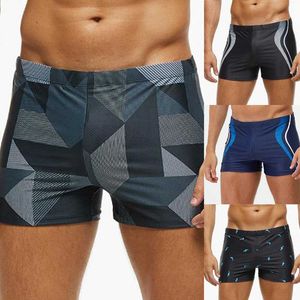 Bañador para hombre, novedad, Sexy, a cuadros, bola, ángulo plano, traje de baño, burbuja, playa de aguas termales, deportes de gran tamaño