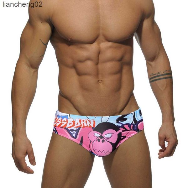 Swimwear para hombre Nuevo traje de baño para hombres Buques de bolsas de verano Buques de natación sexy Bikini de cine de baja