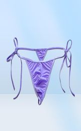 Heren Badmode Thongs Bandage Ice Silk G String Micro Pouch Bikini Bottoms Tanga Slipje Ondergoed Zonnen Badpak Plus Size5600087