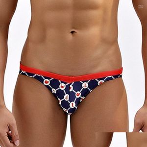 Swimwear pour hommes y burs de natation Bikini Swiming Trunks For Young Boy Swimsuit Bathing Fissure de plage Gay Desmiit Drop Livilar Apparel C DHM1Q