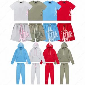 Diseñador Mens Pack Sackurit Shirts Shorts Set impreso Y2K Traje de pista