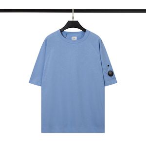 Heren t-shirt klassiek bedrijf designeroverhemden Lens Britse casual korte tee met ronde hals