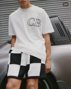 T-shirt pour hommes Cole Buxton Summer Loose Shirt Hommes Femmes High Street Print Top Tee