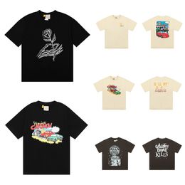 Hommes T-shirt designer T-shirts de mode vintage tissu lavé rue graffiti lettrage t-shirts coton impression t-shirts A2