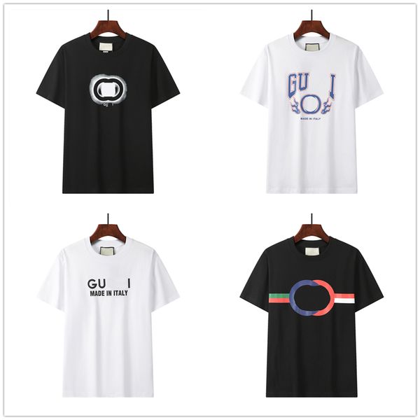 Camiseta para hombre Diseñador para hombres Camisas para mujer Camiseta de moda con letras Casual Verano Manga corta Hombre Camiseta Mujer Ropa Tamaño asiático1