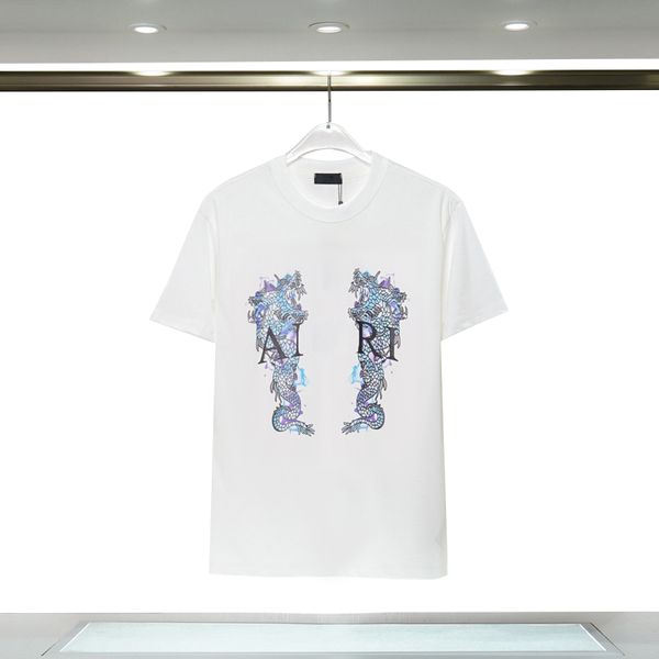 Diseñador de camisetas para hombre para hombres Camisas para mujer Camisetas de moda con letras Moda casual Manga corta