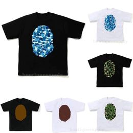 Heren T-shirtontwerper Men en vrouwen T-shirt Camouflage Print T-shirt 100% katoenen crewneck is losse shirts zomer trendy straten ontwerper shirt heren eur maat s-xxxl