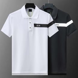 T-shirt pour hommes Polo de créateur Polos pour hommes Haut de gamme broderie Collier de mode T-shirt de luxe pour hommes # 011