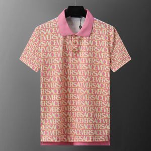 T-shirt pour hommes Polo de créateur Polos pour hommes Haut de gamme broderie Col de mode T-shirt de luxe pour hommes # 040