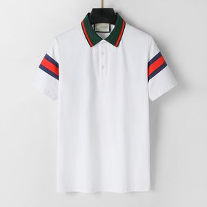 Heren T-shirt Designer Polo Shirt Heren Polos High End borduurwerkmode mode kraag heren Top T-shirt Luxe #A01