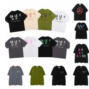 T-shirt pour hommes chemises de créateurs Top T-shirts Top Femme Tee pour les amoureux Lettre à manches courtes Col rond Chemise Hip Hop Haute qualité Coton Casual T-shirts à manches courtes