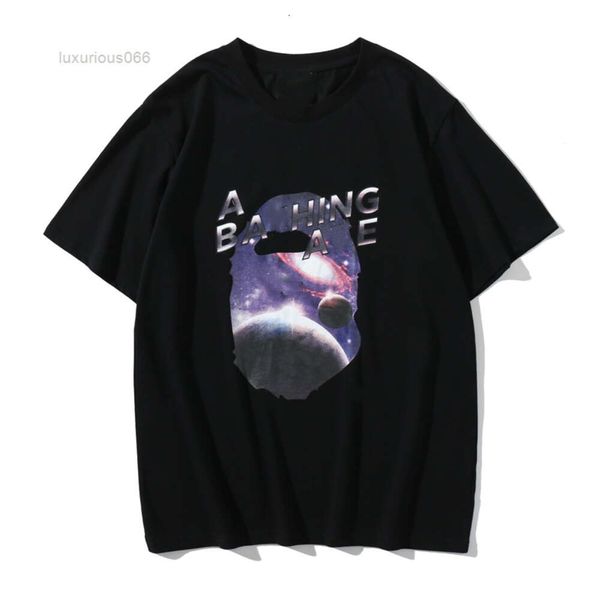 Mens T-shirt Designer Shirts Women Tshirts Luminous Shark Print Reflective Sakura Limited Edition Vêtements Classic Tshirt Graphic Tees T-shirt A7
