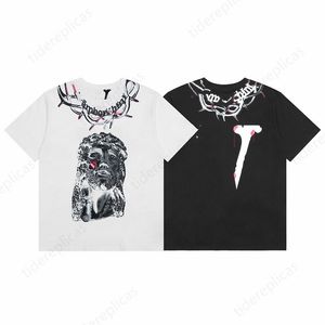 t-shirt pour hommes t-shirts de designer t-shirt imprimé coloré vêtements yeux de diable t-shirts respirants t-shirts graphiques en pur coton t-shirt anti-boulochage de haute qualité lâche s-xl L B1