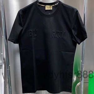 Heren T-shirt Europa Frankrijk Luxe 3D Alfabet Grafisch Gedrukt Mode Mannen Val me niet lastig Korte mouw Dames Bb Kleding Casual Katoen EQ9I