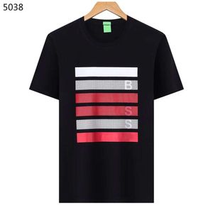 Heren T-shirt Fashion Heren T-shirt Luxe polo ronde nek Ademende topbedrijf Casual hoogwaardige groothandel