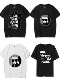 T-Shirt Homme Drôle Carl Hai T-Shirt Décontracté Rue Galeries Lafayette Vêtements Hommes Anime Caractère Imprimé T-Shirt en Coton Imprimé Col À Manches Courtes