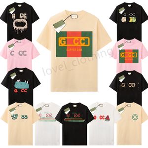 Camiseta para hombres Camiseta de diseño de alta calidad Tees gráfico de camiseta casual Manija corta Europa América Men Mujeres Camas redondas Reducir Tamaño de EE. UU. XS-XL