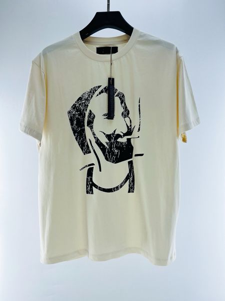 Camiseta para hombre Diseñador de lujo Impresión de retrato de personalidad de alta calidad Mujer Hombre Camisas Camiseta de moda Camisetas casuales de manga corta