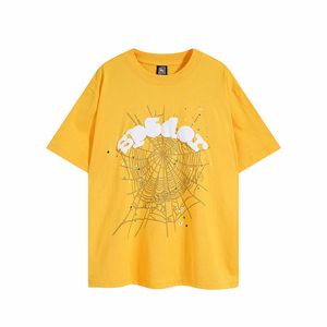 Mens T-shirt Spider Shirt Graphic Tshirt Vêtements Hipster vintage T-shirts tissu Street Graffiti Cracking Modèle géométrique Ajustement en vrac plus taille 637