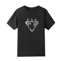 heren t -shirt t shirts mannen T -stukken katoenen gevotte kleding luxe bedrukte cartoon mannen en vrouwen met dezelfde paragraaf chaopai heren slijtage