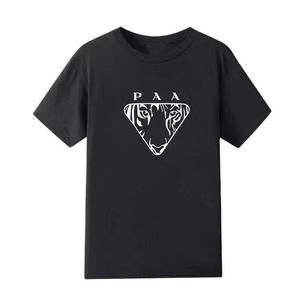 Mens T-shirt t-shirts hommes t-shirts coton vêtements rembourrés de luxe dessin animé et femmes avec le même paragraphe chaopai masculin using