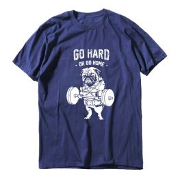 T-shirts pour hommes 100% coton décontracté de vie de puce t-shirts mode Go Home ou Hard Men Tshirt t-shirt