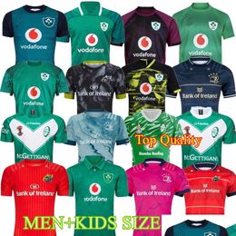 Heren T-shirts 2023 Nieuw Ierland Rugby Jerseys Sweatshirt Men Kinderen Johnny Ton Carbery Conan Conway Cronin Earls Heeny Henderson Henshaw Otz1u