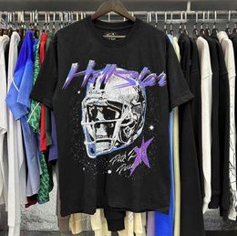 T-shirts pour hommes 2023 Chemise à manches courtes Tee-shirt Hommes Femmes Haute Qualité Streetwear Hip Hop Mode T-shirt Hell Star Hellstar Taille Courte S-XL 345