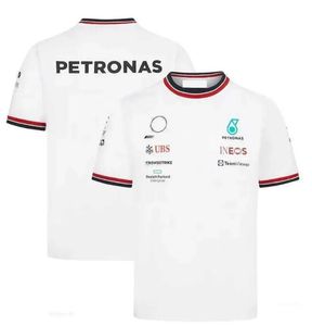 Heren T-shirts 2024 voor Mercedes Benz Racing Team Keto F1 Seizoen Petronas Motorsport Mannelijke Ademend Casual Korte Mouw