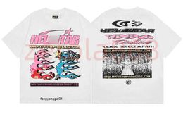 T-shirts pour hommes 2024 HELL STAR T-shirts Hip Hop Tête imprimée Hellstar T-shirt High Street Hommes Femmes Manches courtes Top Tee Stick Drill T230831 2xl