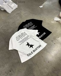T-shirts pour hommes 23SS UVU Slogan Impression Cole Buxton T-shirt Hommes Femmes 1 Coton CB Tee Casual T-shirts à manches courtes T-shirts d'été T230602