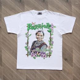 Heren T-shirts Barrières Dizzy Gillespie Celebrity Likeness Katoenen T-shirt met korte mouwen