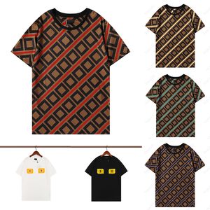 Heren T Shirts Zwart Klassieke 5 Stijl Letter Patroon Man Tops Polo Shirt Contrast Kleur Casual Korte Mouw Heren Tees