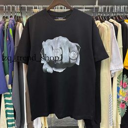 T-shirts masculins marque trapstar haikyuu mode jeu london imprimé gram gram lourd coton coton anime décontracté shirt shirt t-shirt t-shirt t-shirt vêtements 45