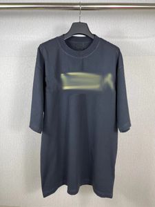 balenciaga shirts pour hommes coton imprimé classique décontracté style paris mode femmes hommes surdimensionnés à manches courtes