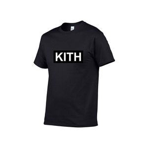 Heren T-shirts Kleding Zomer T-shirt Kith Fashion Women Dresses Cool Short Sleeveved Round Neck Tee Men Designer Drop levering kleding Otulw