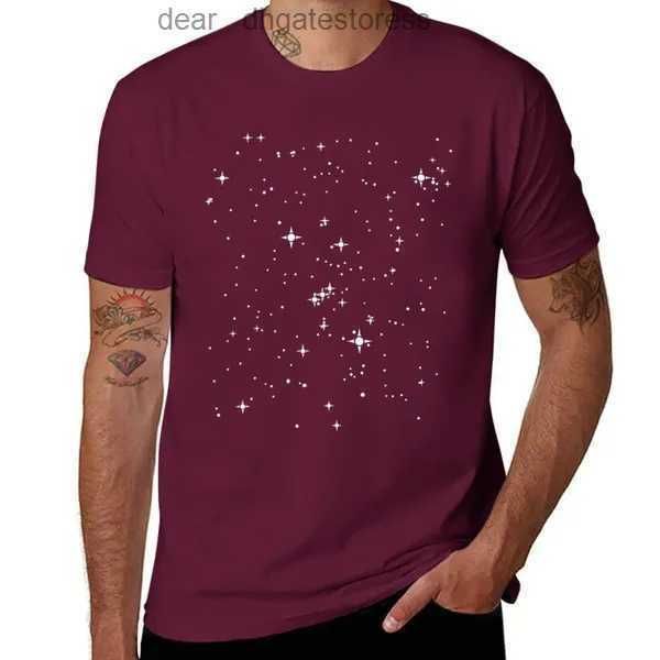 T-shirts pour hommes Constellation Orion-astronomie Illustration T-Shirt chemise noire séchage rapide ajusté pour les hommes