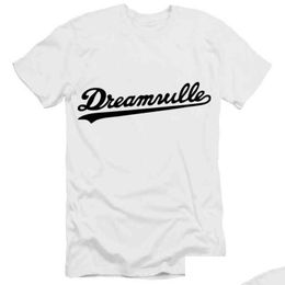 T-shirts pour hommes tee-shirt en coton Nouveau vente dreamville j cole t-shirt imprimé hip hop chemises 20 couleurs de haute qualité drop dhlvs