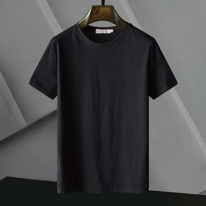 Camisetas para hombre Diseñador de moda Mangas cortas Camiseta transpirable Slim fit Camisas de moda Estampado de letras Cuello redondo Manga corta blanca y negra para hombres Camisetas de lujo para mujer