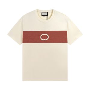 Heren T-shirts Designer Letter G Designers-shirt voor dames Luxe T-shirts Draag zomerse ronde hals korte mouwen Outdoor zakelijke polo's